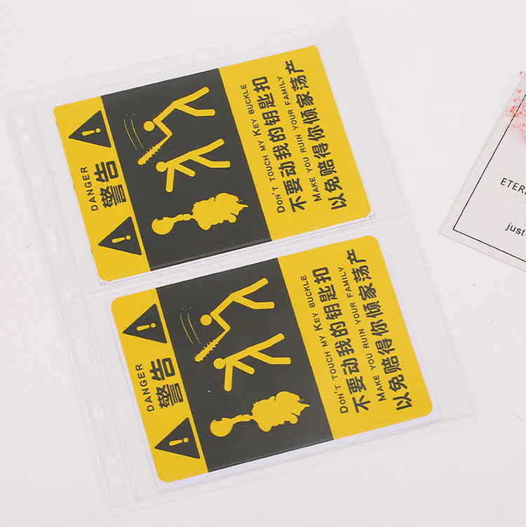 A4 Anime Merchandise Badge Collection Album Inner Pages - Image 11