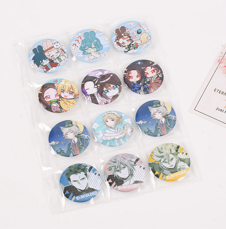 A4 Anime Merchandise Badge Collection Album Inner Pages - Image 3