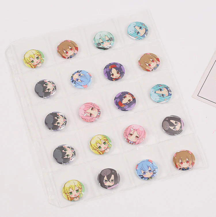 A4 Anime Merchandise Badge Collection Album Inner Pages - Image 5