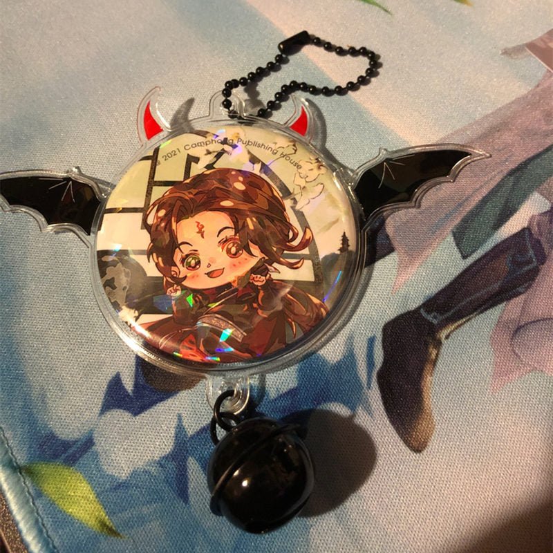 Devil Angel Bell Badge Protector Case - Image 4