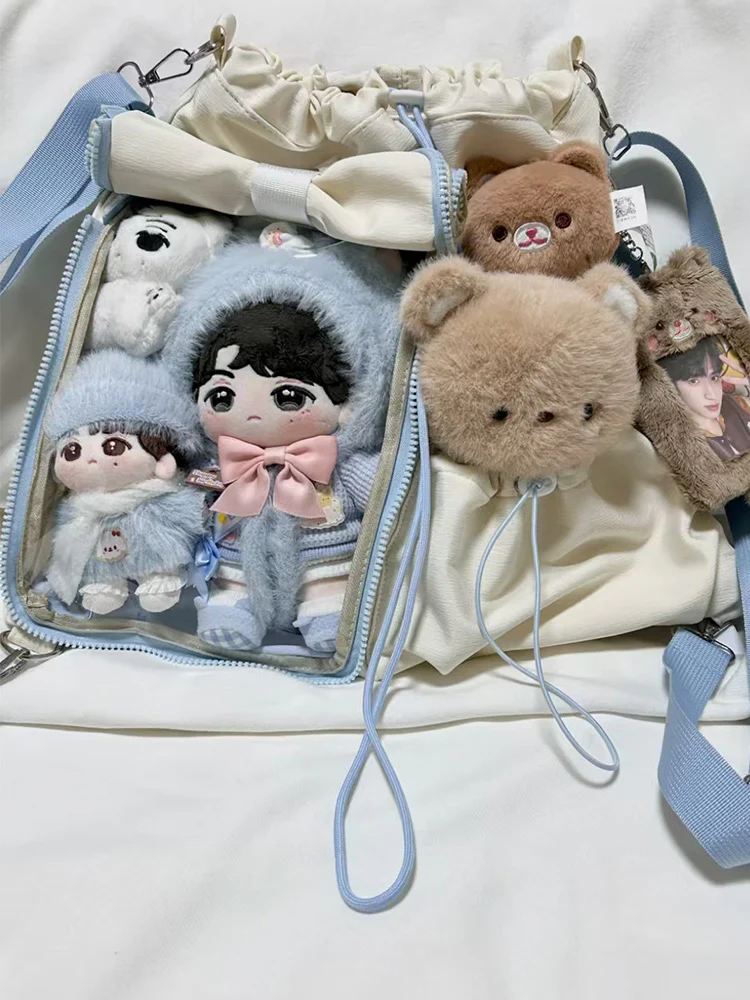 Anime-Inspired Drawstring Ita Bag for Plush Dolls - Image 15