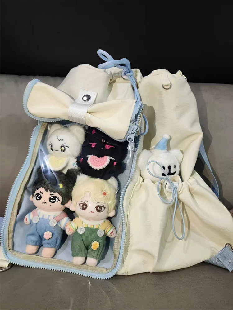 Anime-Inspired Drawstring Ita Bag for Plush Dolls - Image 17