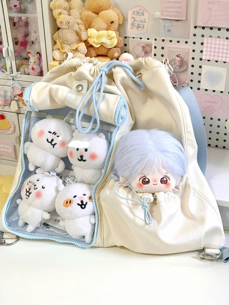 Anime-Inspired Drawstring Ita Bag for Plush Dolls - Image 5