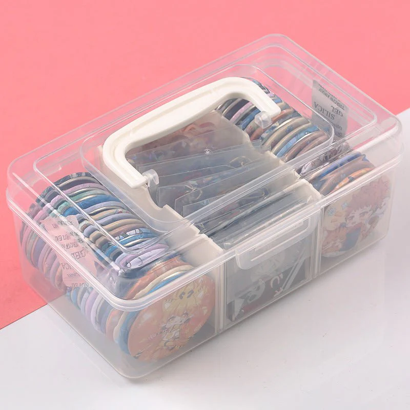 Anime Badge Portable Dustproof Storage Box - Image 4
