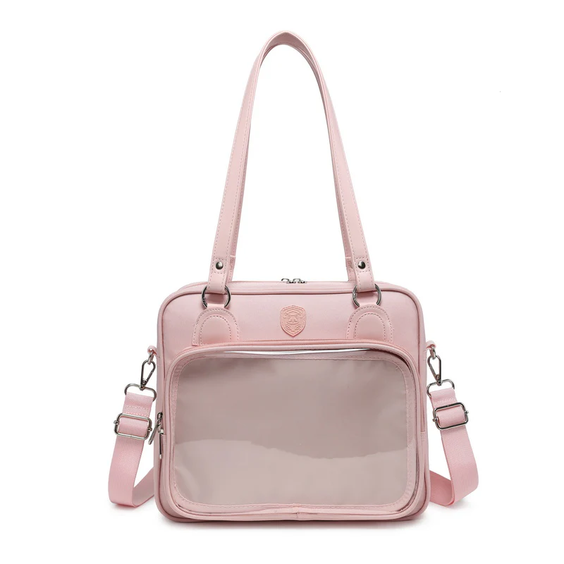 Kawaii Bear, Rabbit, Cat Square Student Ita Bag - Image 13