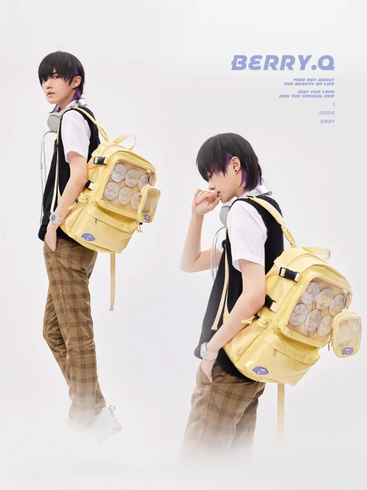 BerryQ Large-Capacity A4 Ita Backpack - Image 5