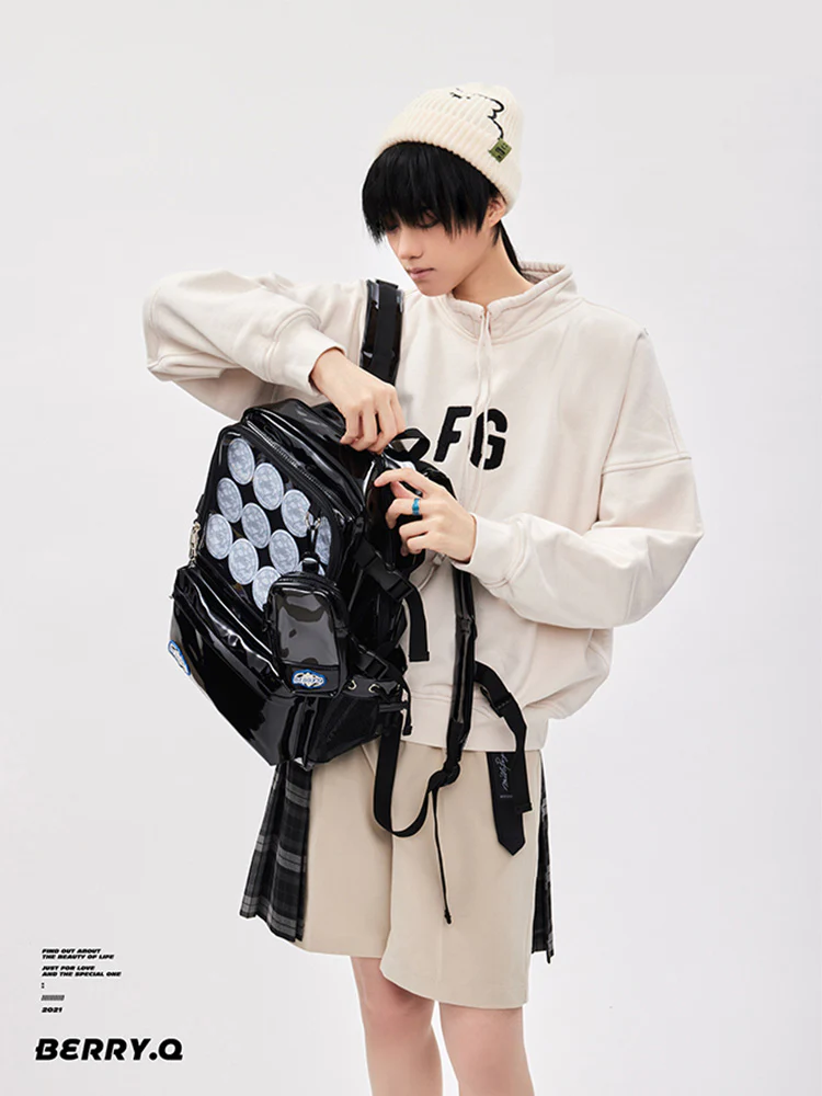 BerryQ Large-Capacity A4 Ita Backpack - Image 6