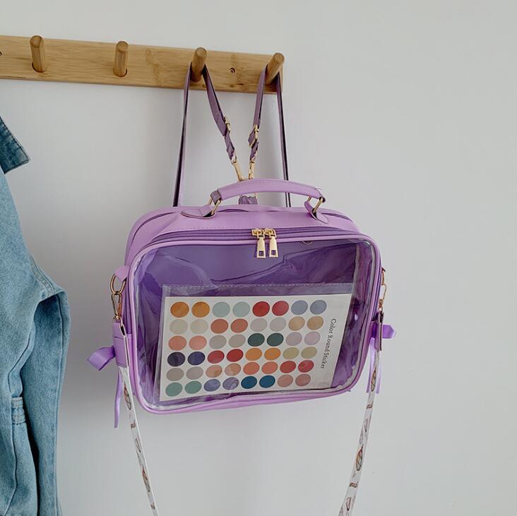 Black Ita Messenger Bag - Backpack - Image 12