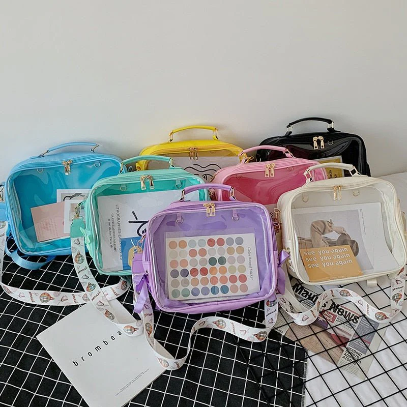 Black Ita Messenger Bag - Backpack - Image 5
