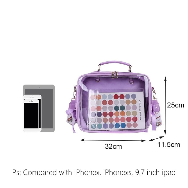 Black Ita Messenger Bag - Backpack - Image 6