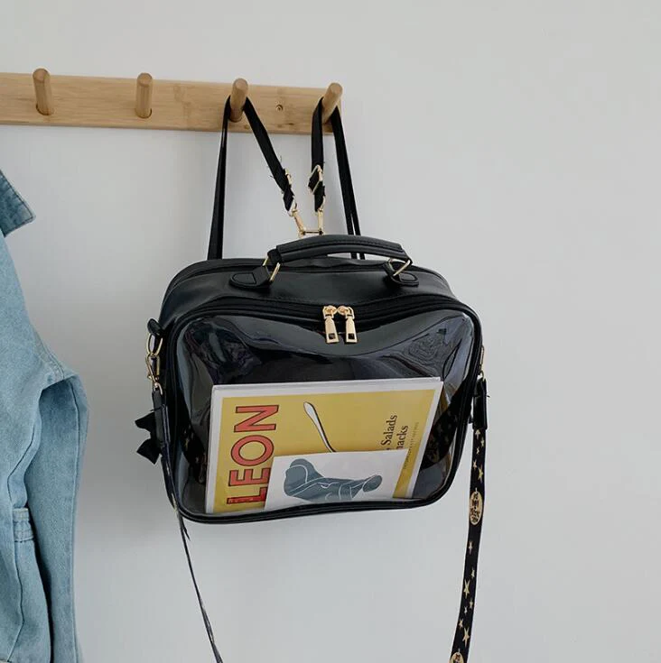 Black Ita Messenger Bag - Backpack - Image 7