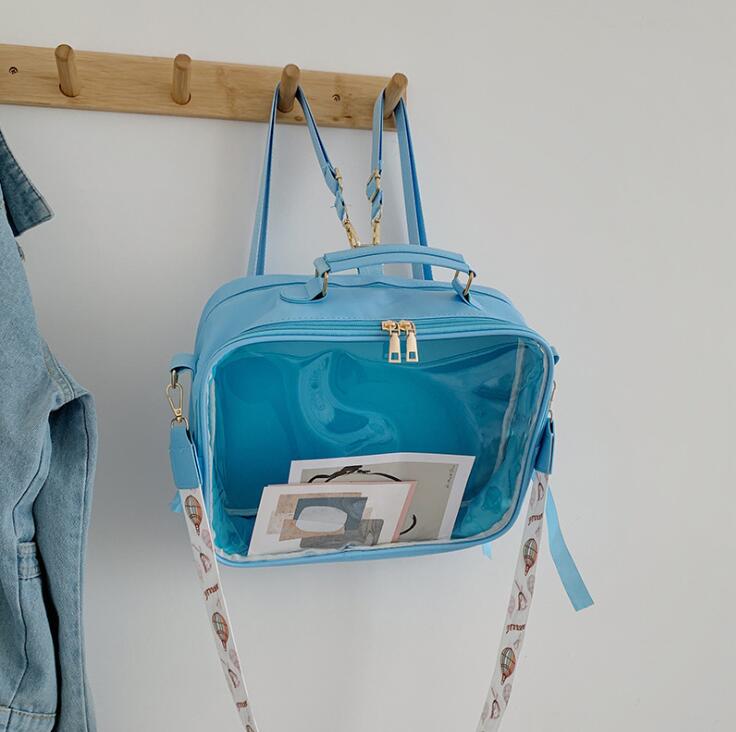 Black Ita Messenger Bag - Backpack - Image 8