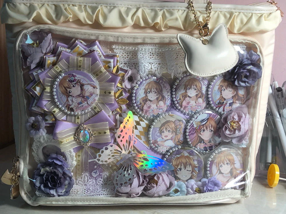 Can Badge Beautification Pearl Sticker DIY Itabag Accessories - Image 27