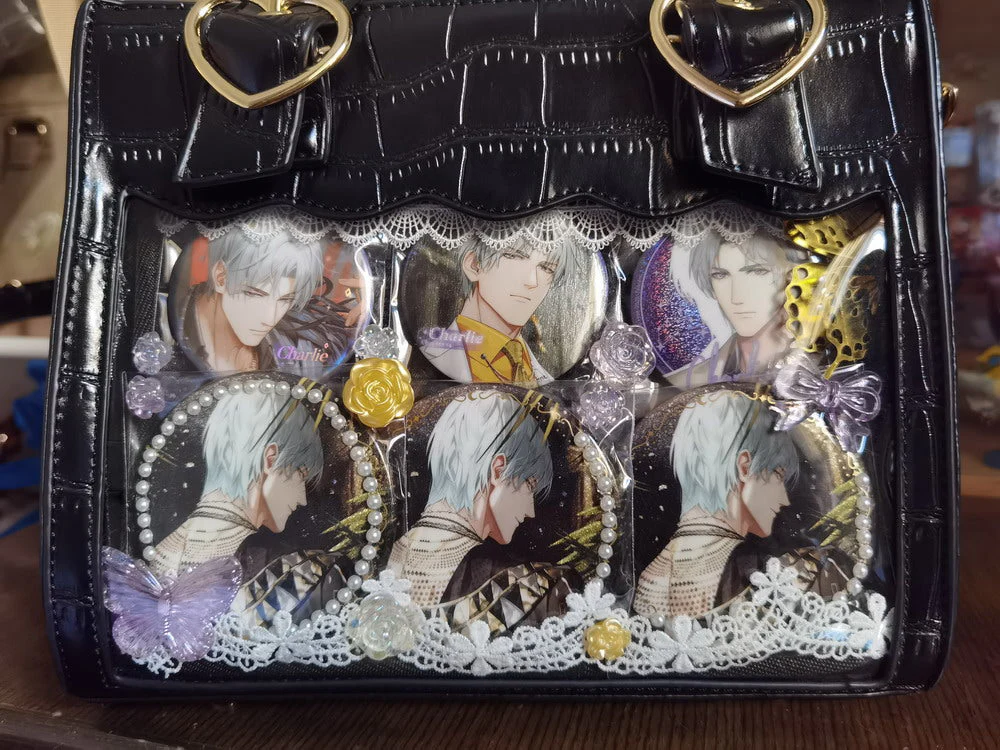 Can Badge Beautification Pearl Sticker DIY Itabag Accessories - Image 30