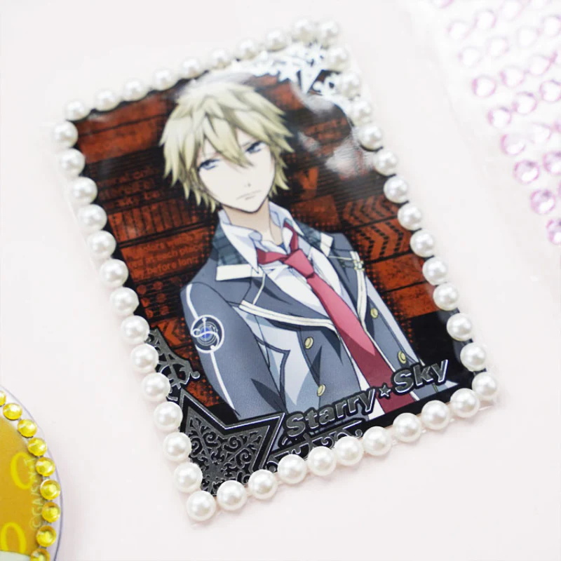 Can Badge Beautification Pearl Sticker DIY Itabag Accessories - Image 5