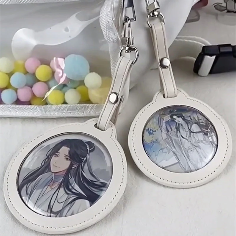 Anime Badge Protective Sleeve Keychain - Image 3