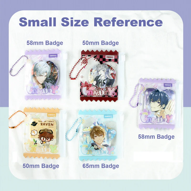 Candy Badge Pin Storage Display Protection Pouch - Image 3