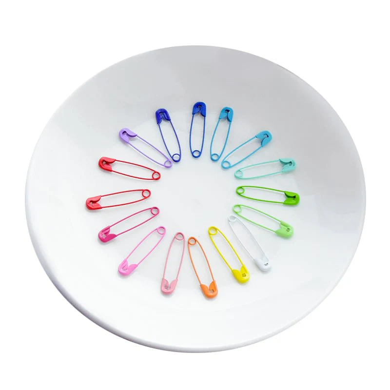 Candy Color Ita Bag Safety Pins - 8 Pcs - Image 3
