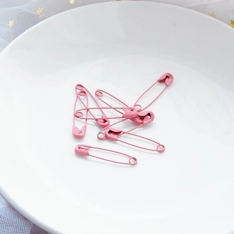 Candy Color Ita Bag Safety Pins - 8 Pcs - Image 4