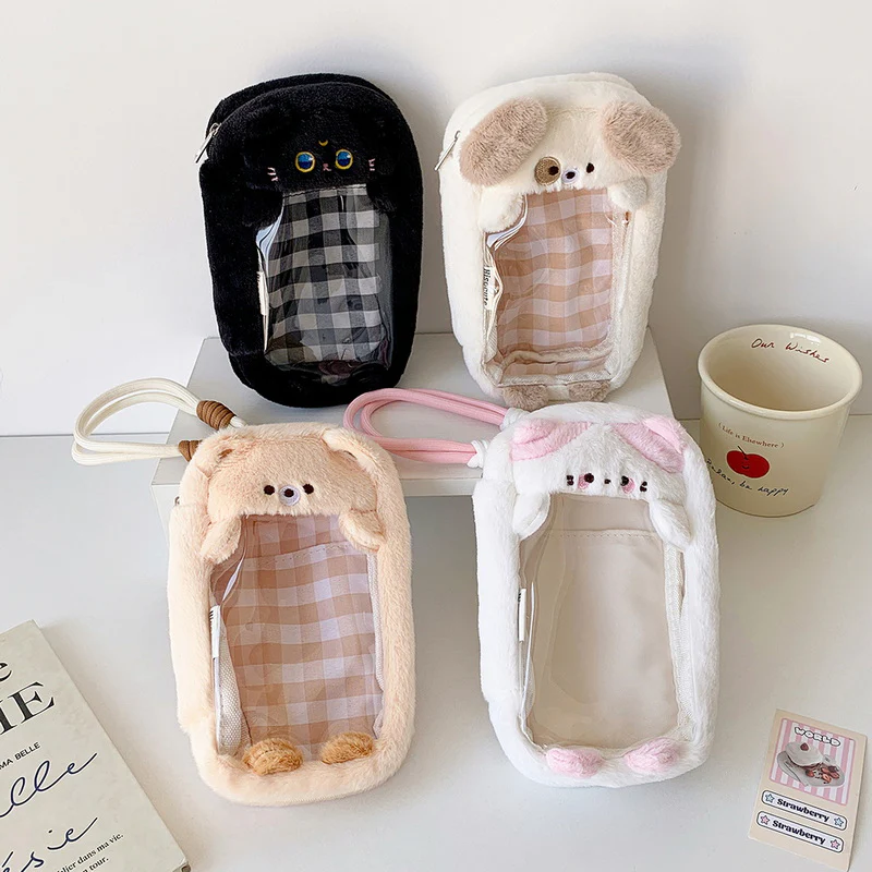 Cartoon Dog and Cat Plush Ita Bag Charm - Image 2