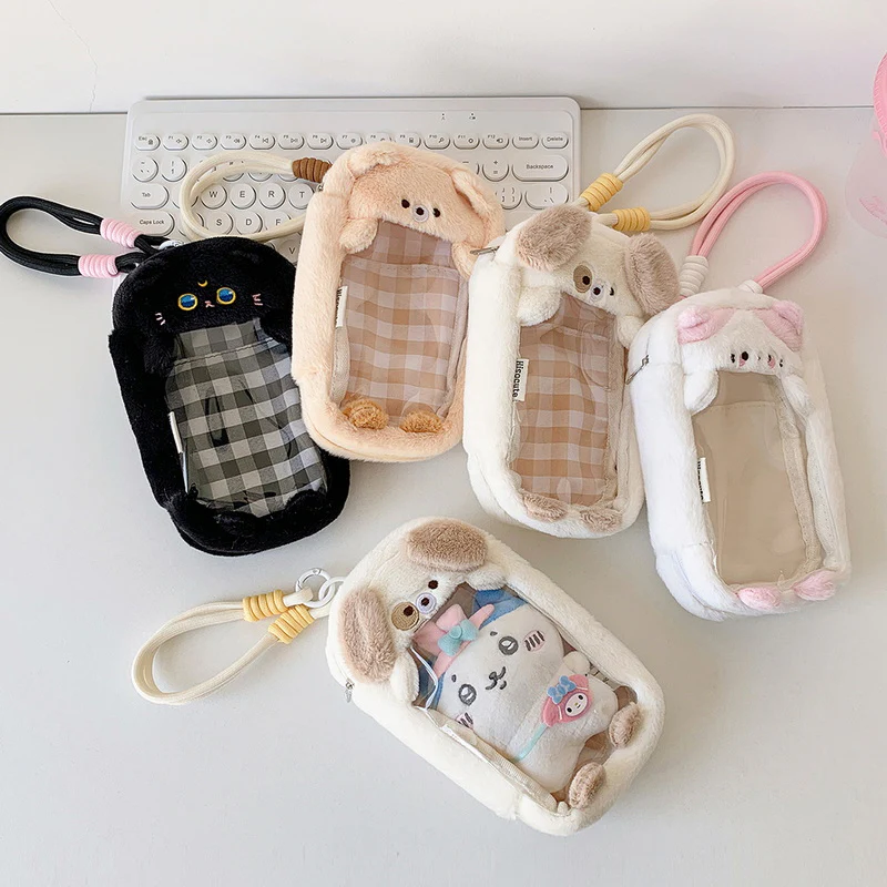 Cartoon Dog and Cat Plush Ita Bag Charm - Image 5