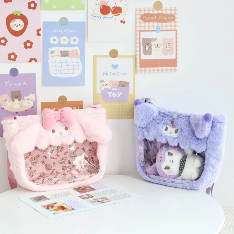 Cinnamon Transparent Crossbody Doll Bag - Image 3