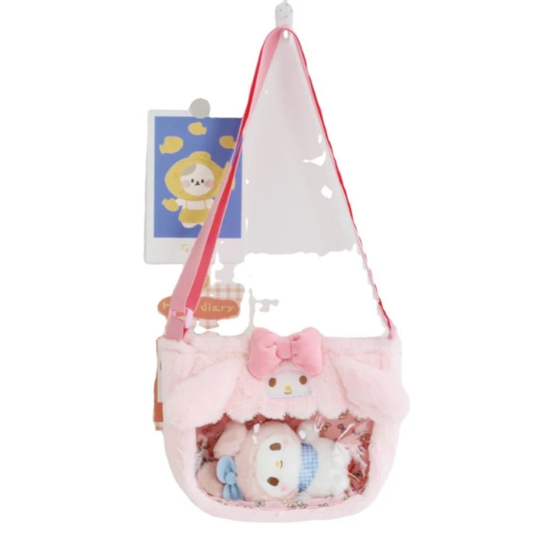Cinnamon Transparent Crossbody Doll Bag - Image 5