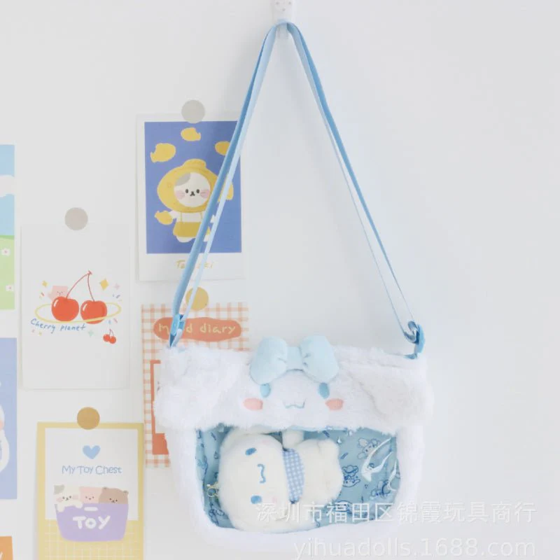 Cinnamon Transparent Crossbody Doll Bag - Image 6