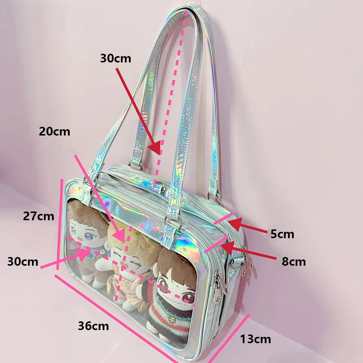 Classic Casual Large-Capacity  3 Way Ita Handbag - Image 13