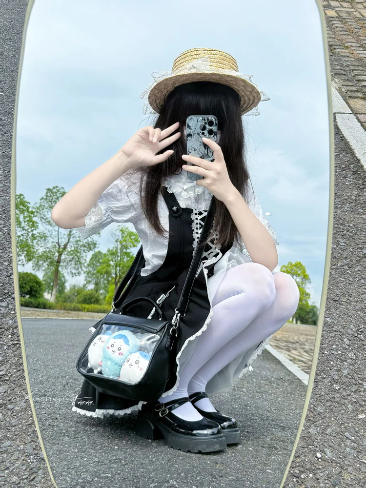 Classic Elegant Bow Lolita Small Shoulder Ita Bag - Image 15