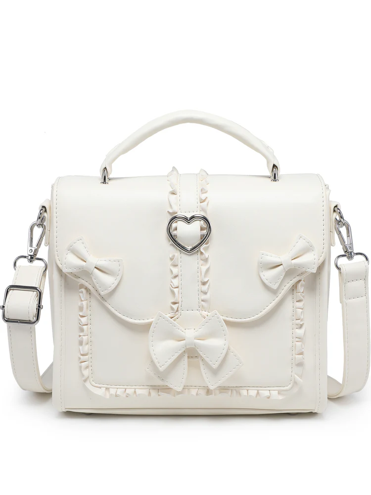 Classic Elegant Bow Lolita Small Shoulder Ita Bag - Image 5