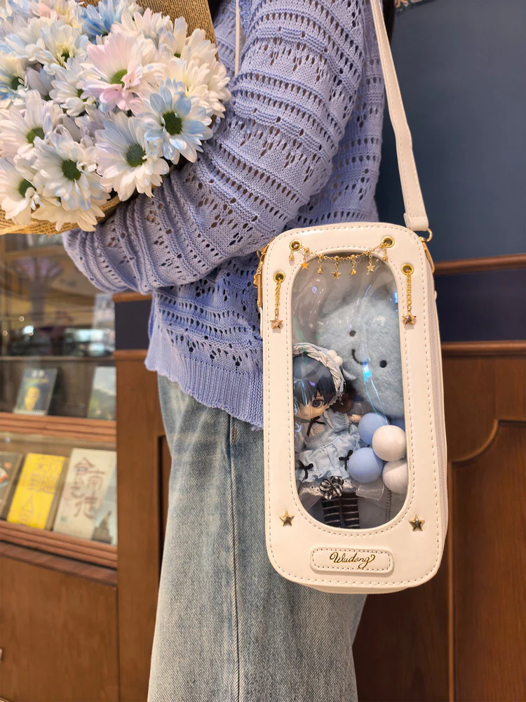 Cute 1/8 BJD Doll Ita Crossbody Bag with Display Window - Image 27