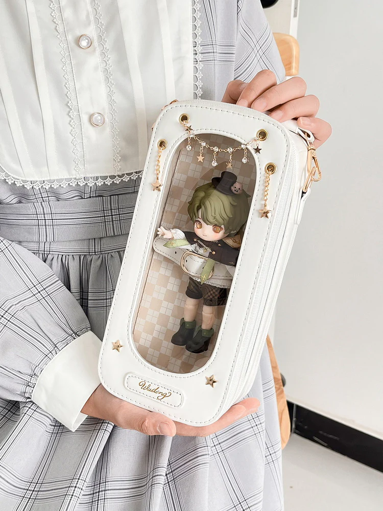 Cute 1/8 BJD Doll Ita Crossbody Bag with Display Window - Image 30