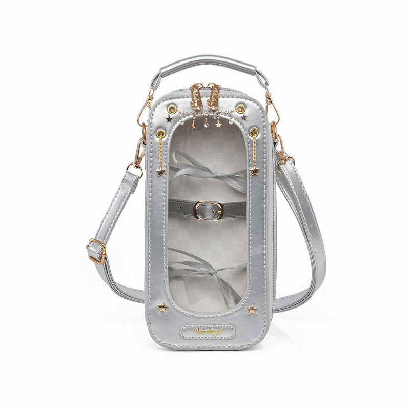 Cute 1/8 BJD Doll Ita Crossbody Bag with Display Window - Image 37