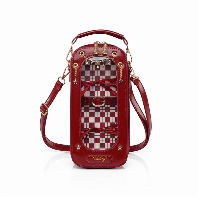 Cute 1/8 BJD Doll Ita Crossbody Bag with Display Window - Image 38