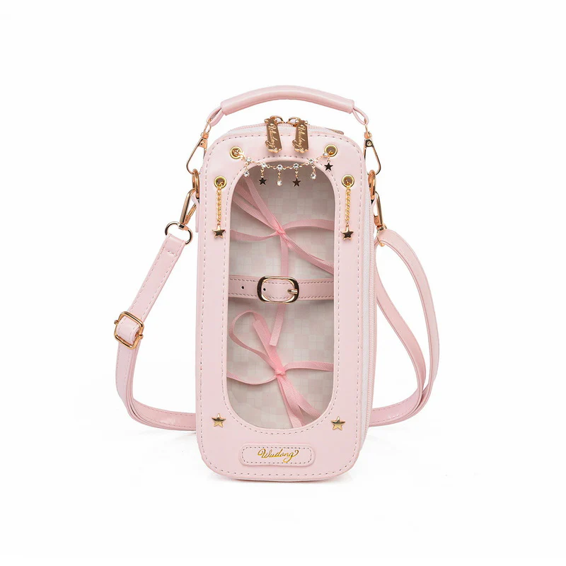 Cute 1/8 BJD Doll Ita Crossbody Bag with Display Window - Image 39