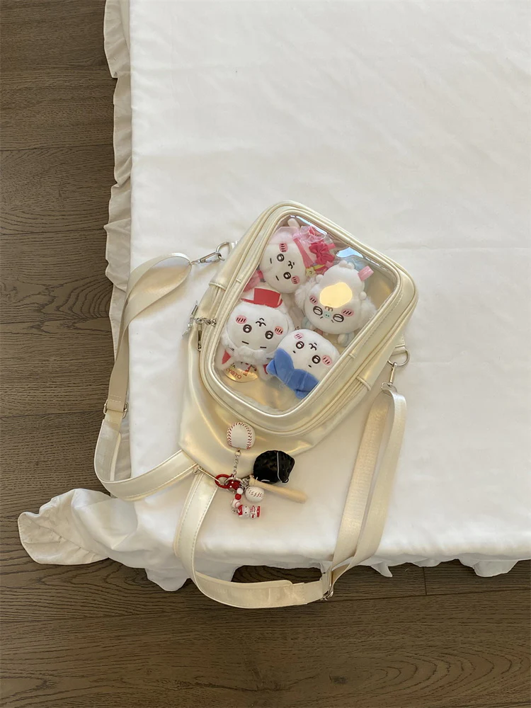 Cute 20cm Doll Ita Bag Transparent Chest Bag - Image 19