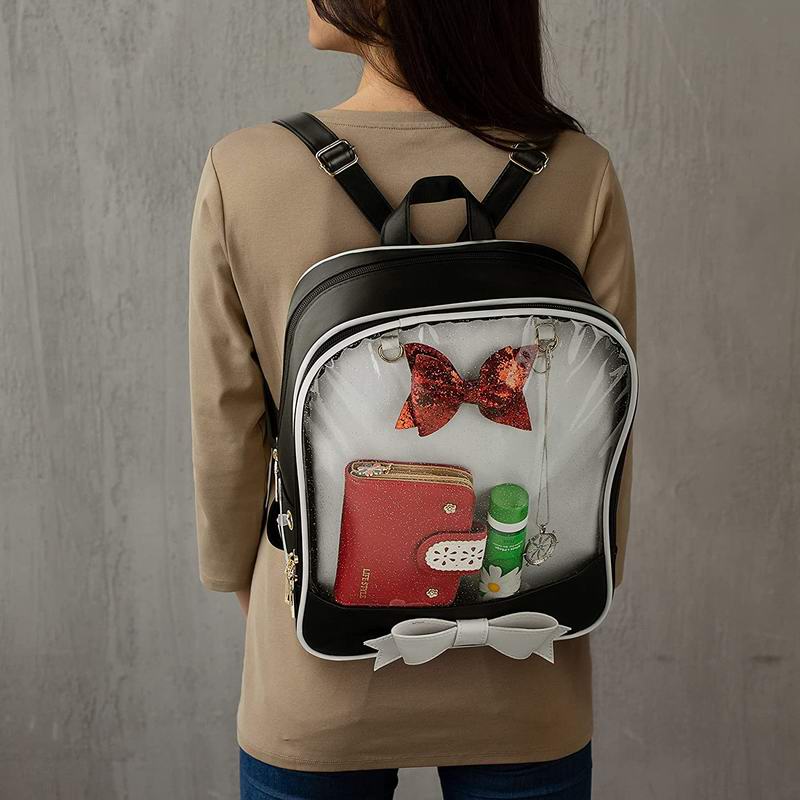 Bowknot Candy Color Pins Display Backpack Bag - Image 4