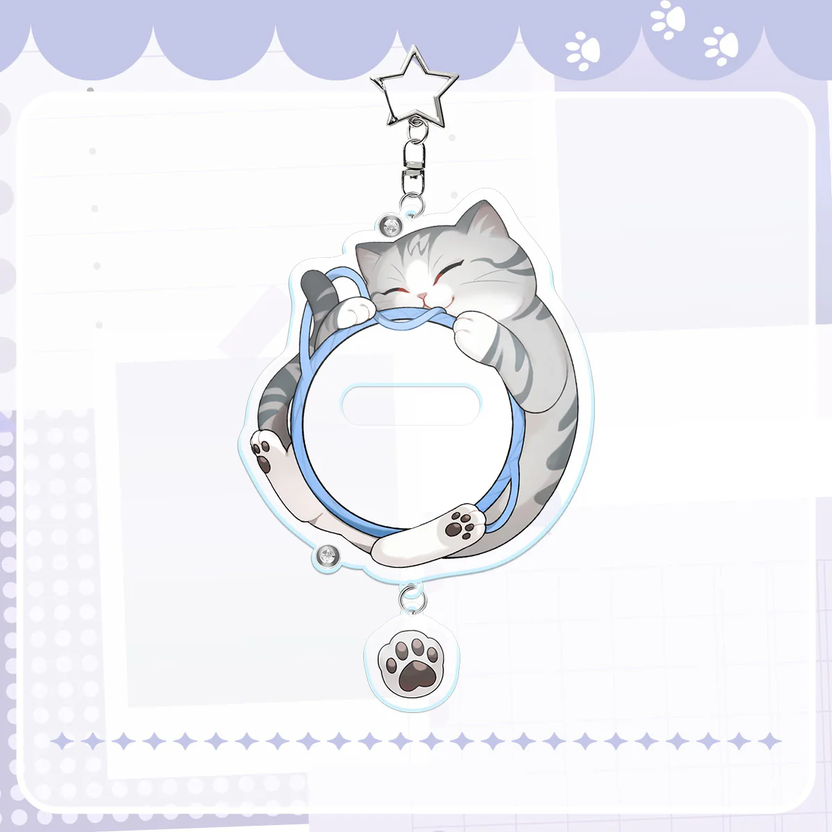 Cute Cat Acrylic Badge Decoration Charm - Image 7
