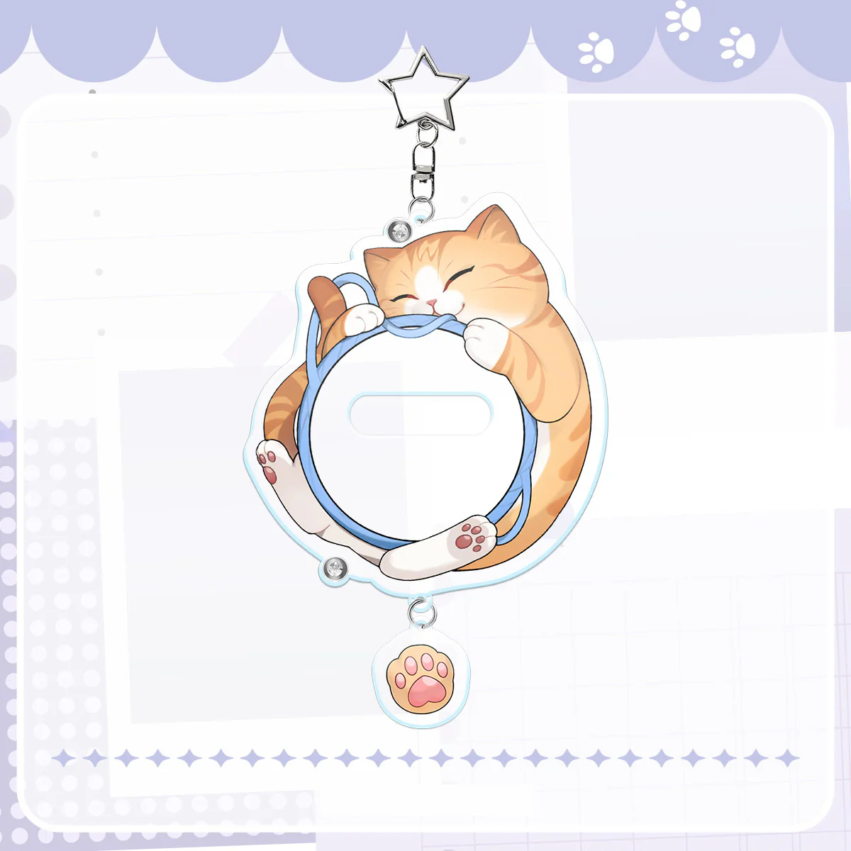 Cute Cat Acrylic Badge Decoration Charm - Image 8