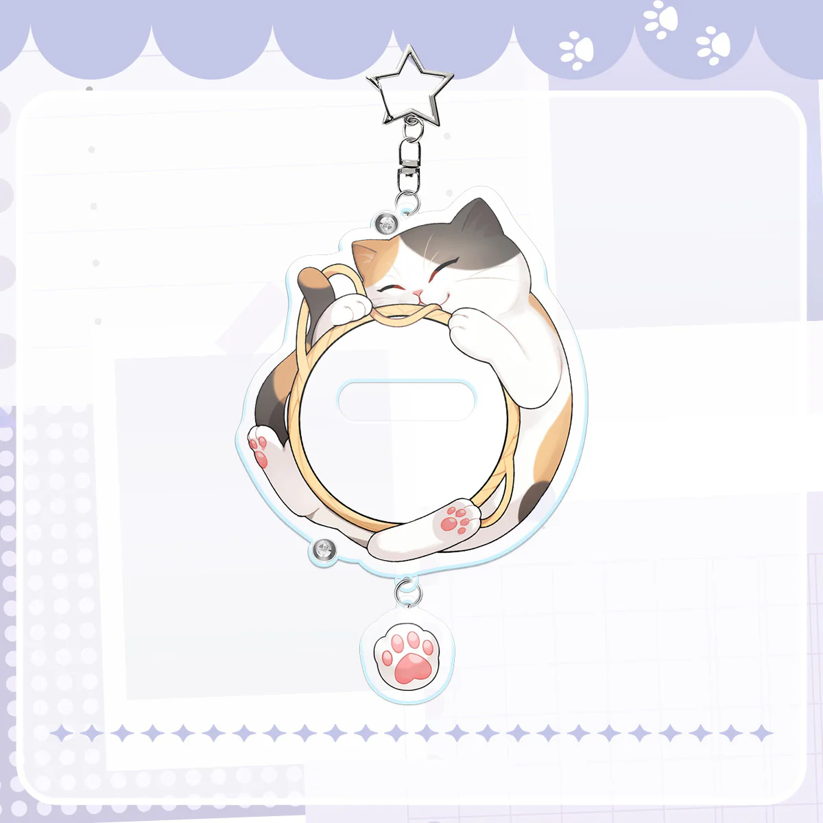 Cute Cat Acrylic Badge Decoration Charm - Image 9