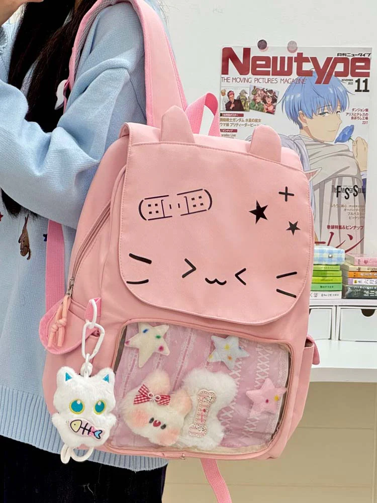 Cute Cat Ita Backpack - Image 10