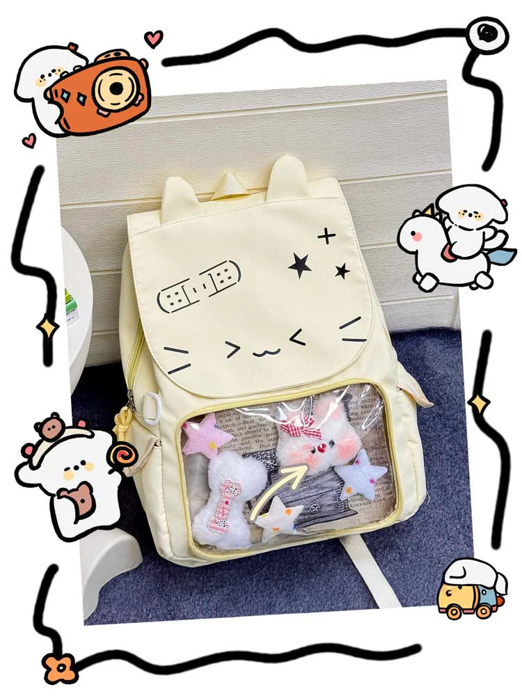 Cute Cat Ita Backpack - Image 36