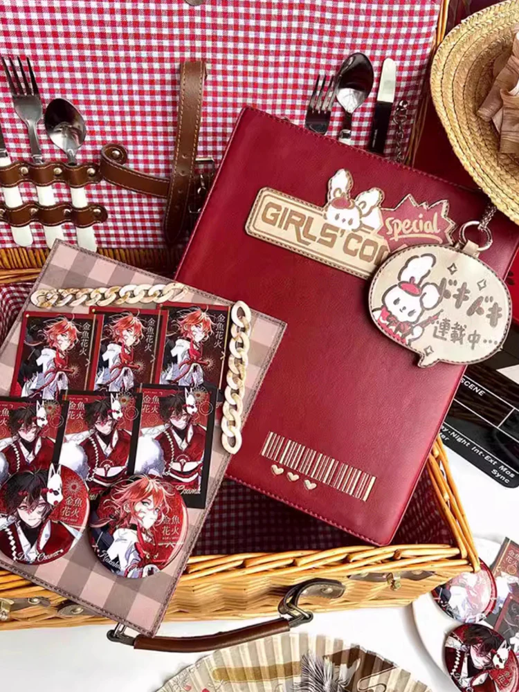 Cute Comic-Style Book Ita Bag with Crossbody and Backpack Design - Image 14