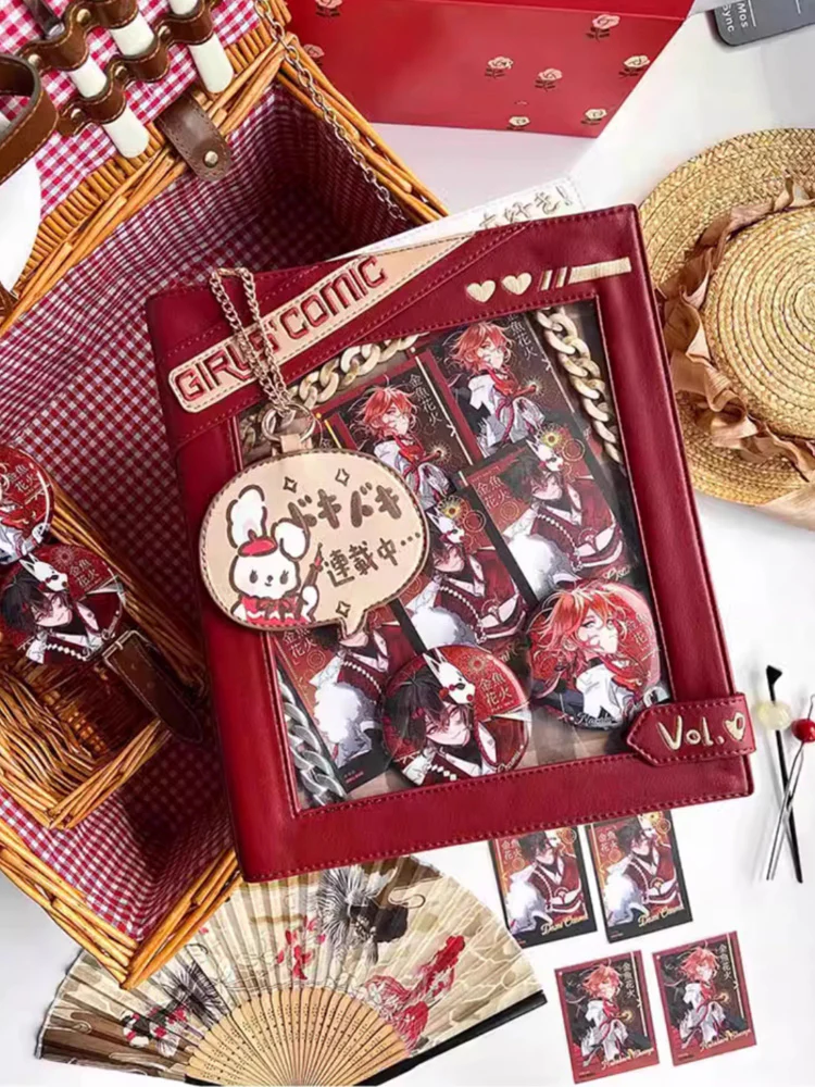 Cute Comic-Style Book Ita Bag with Crossbody and Backpack Design - Image 15
