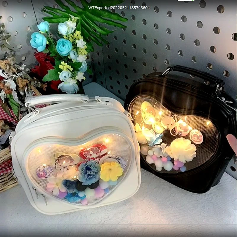 Cute Heart Small Ita Backpack - Image 3