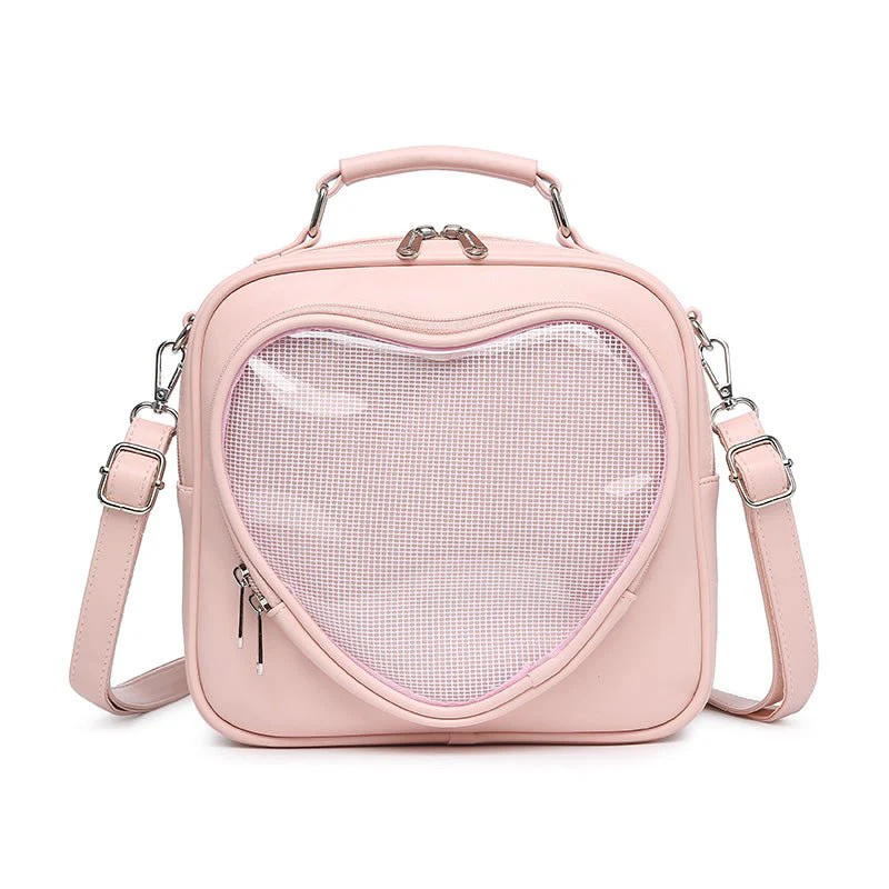 Cute Heart Small Ita Backpack - Image 8