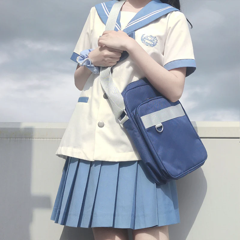 Cute Japanese JK Uniform Crossbody Bag - Image 14