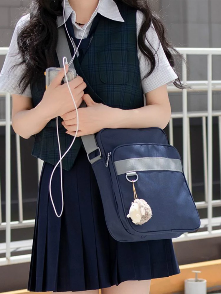 Cute Japanese JK Uniform Crossbody Bag - Image 2