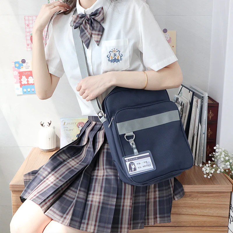 Cute Japanese JK Uniform Crossbody Bag - Image 26